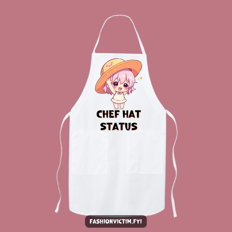 Funny Party Hat Apron: Character with Giant Sequin Hat, a Funny Gift for Hosts