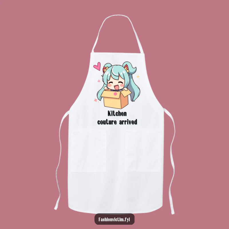 Funny Apron: Accessory Unboxing Chef, Kitchen Fun for a Hilarious Gift