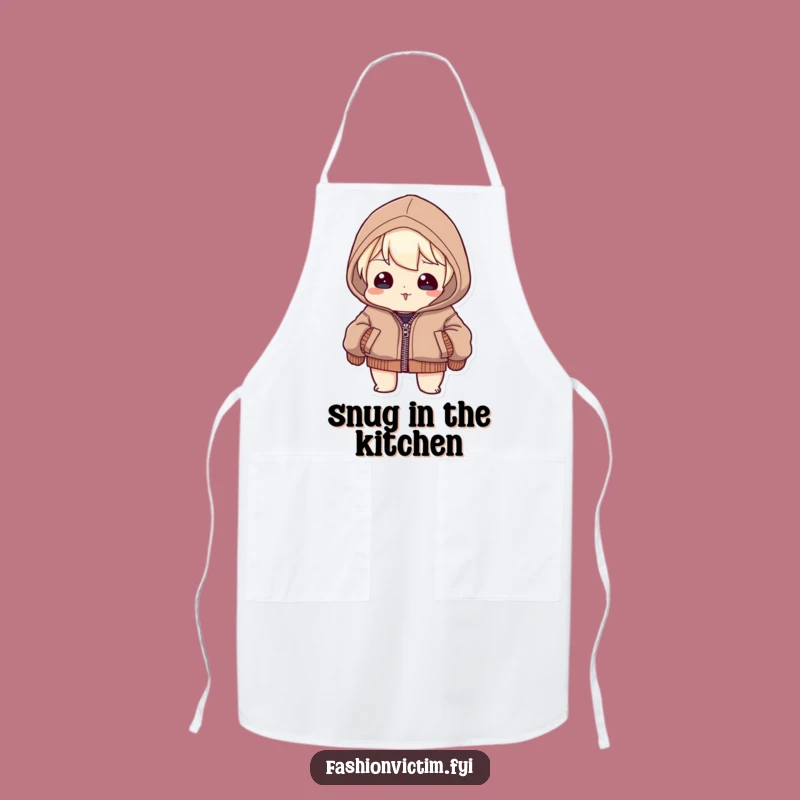 Funny Apron: Tight Jacket Chef Character, Kitchen Fun for a Hilarious Gift