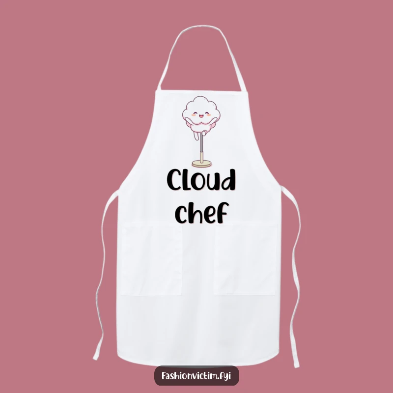 Funny Cloud Leap Apron: Add Playful Humor to Your Kitchen Adventures