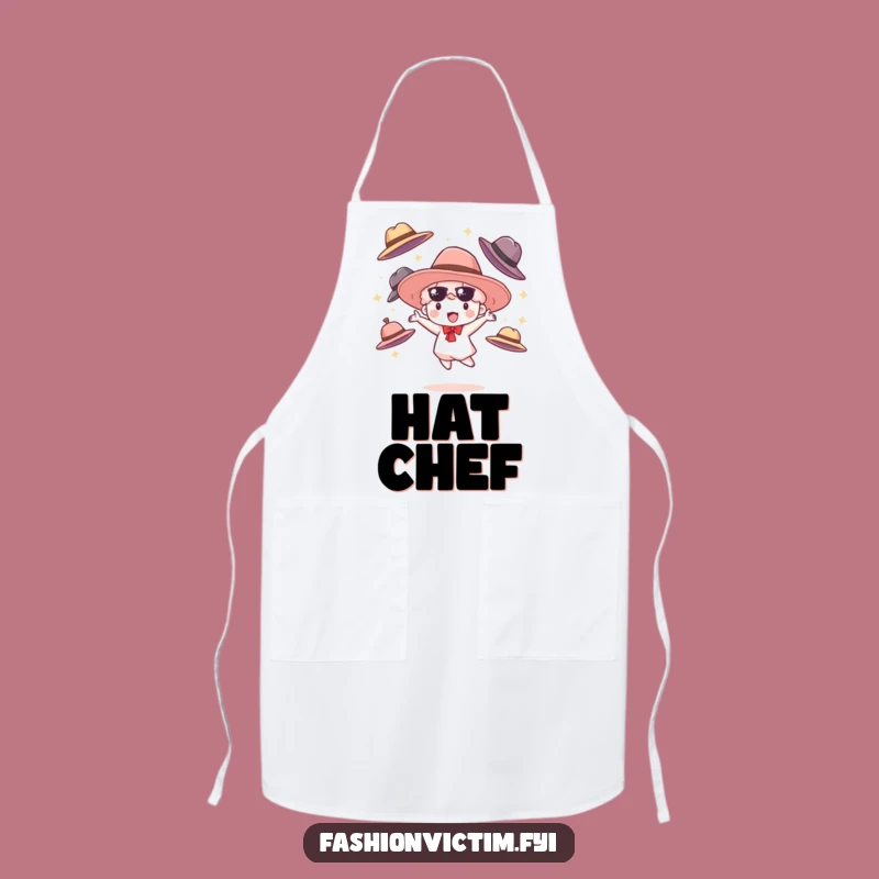 Funny Hat Juggler Apron: Cook Up Fun with Fashionable Humor