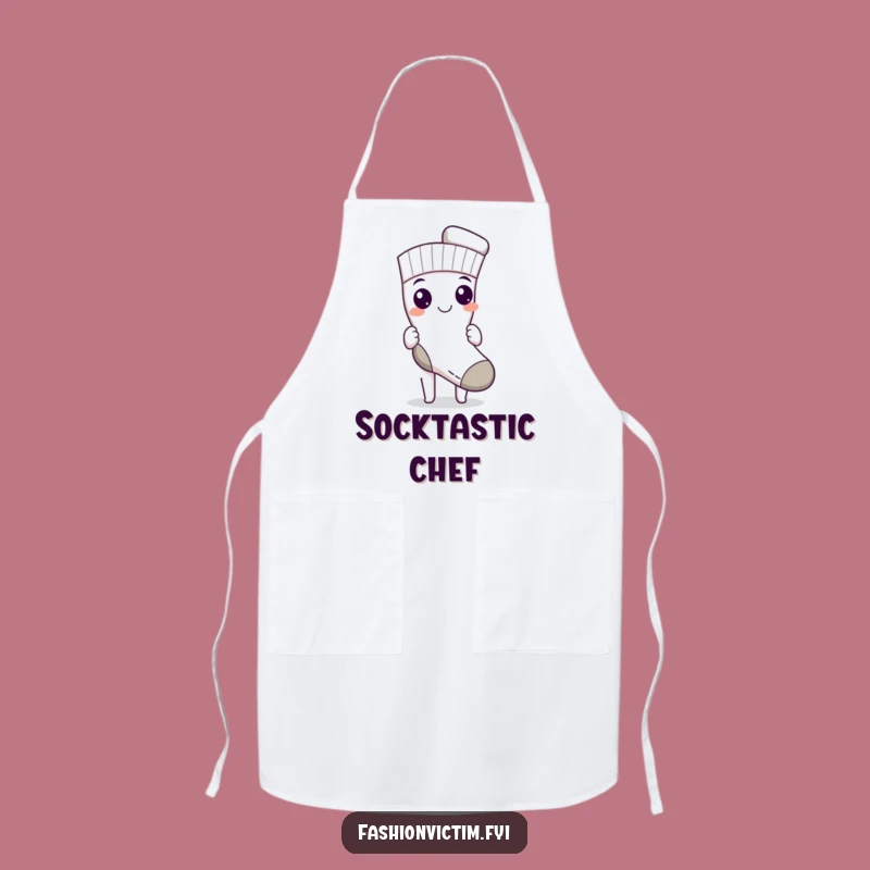Funny Sock Match Apron: Laundry Hero Gear, Functional and Hilarious Gift