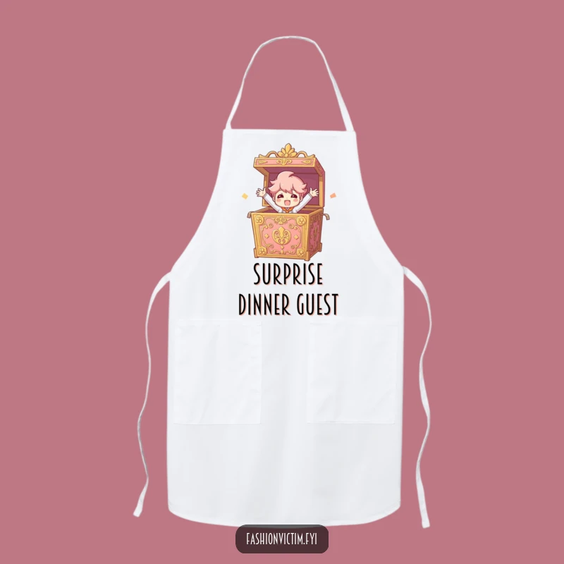Funny Surprise Chef Apron: Bursting out style, a functional funny gift.