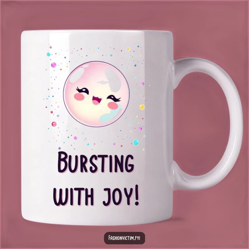Funny Exploding Bubble Mug - Sparkling Delightful Funny Gift