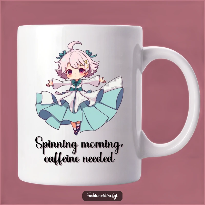 Funny Dramatic Twirler Mug: Embrace Your Inner Diva with Humor