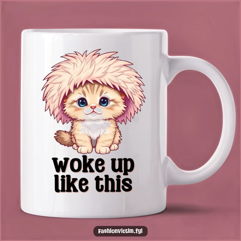 Funny Falling Kitten Mug: Hilarious Pet Lover Gift for Cat Enthusiasts