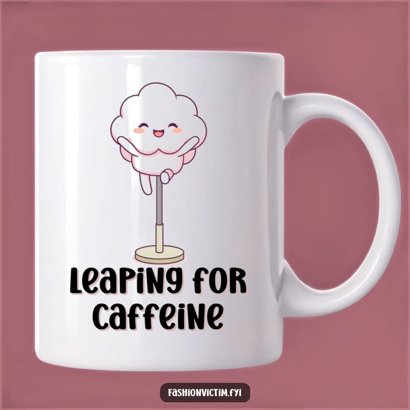Funny Cloud Leap Mug: A Joyful Gift for Whimsical Souls and Dreamers