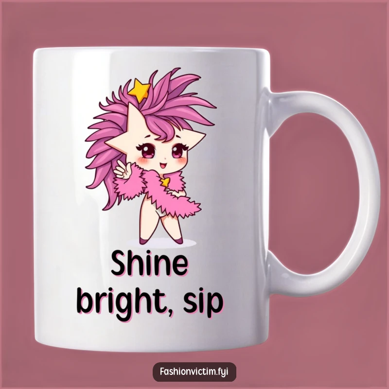 Funny Starlet Mug: Glamorous Gift for Divas Who Shine Brightly