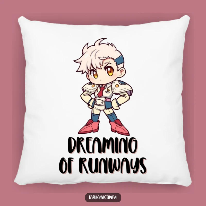 Funny Pillow: Power Pose Character Cushion, Comfy and Hilarious Home Decor Gift