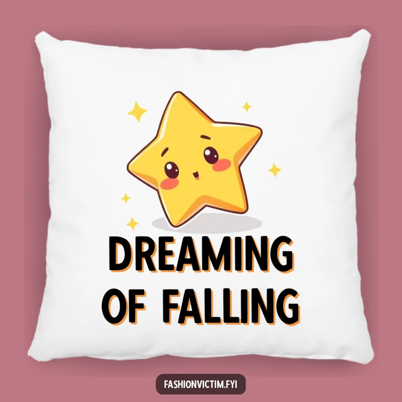 Funny Star Sparkle Trip Pillow: Surprised Comfort