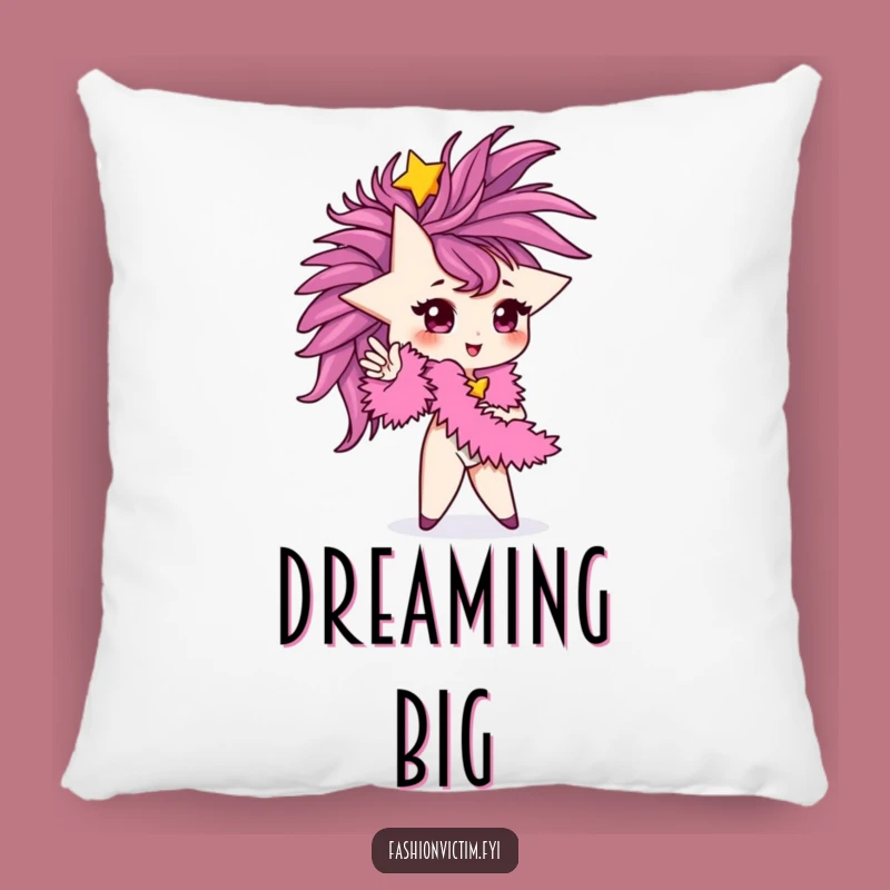 Funny Starlet Pillow: Snuggle with a Star Who Knows Glamour