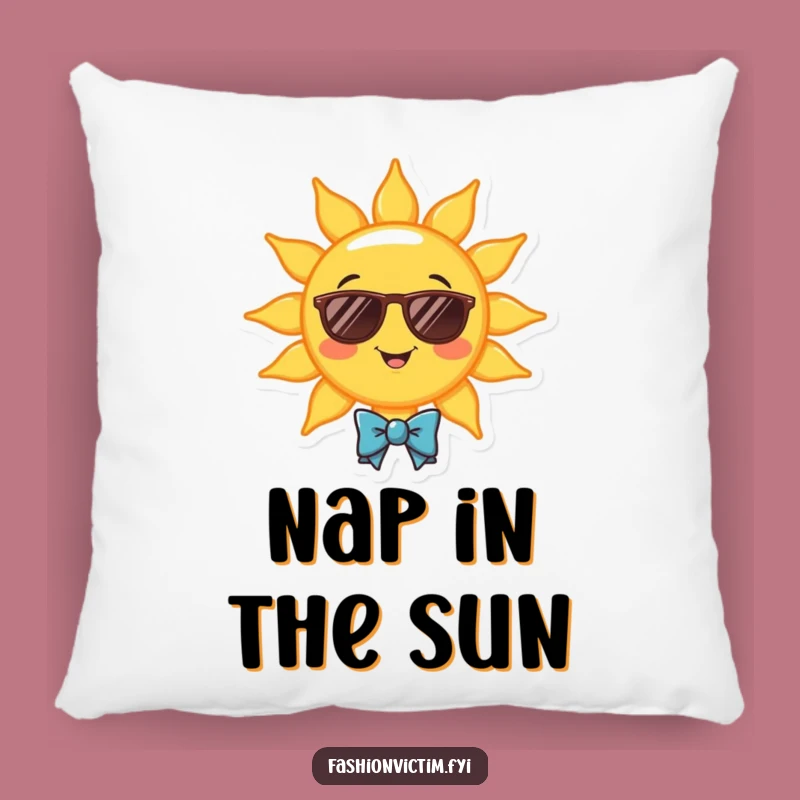 Funny Sunny Smile Pillow - Cozy & Hilarious Decor for Cheerful Comfort!