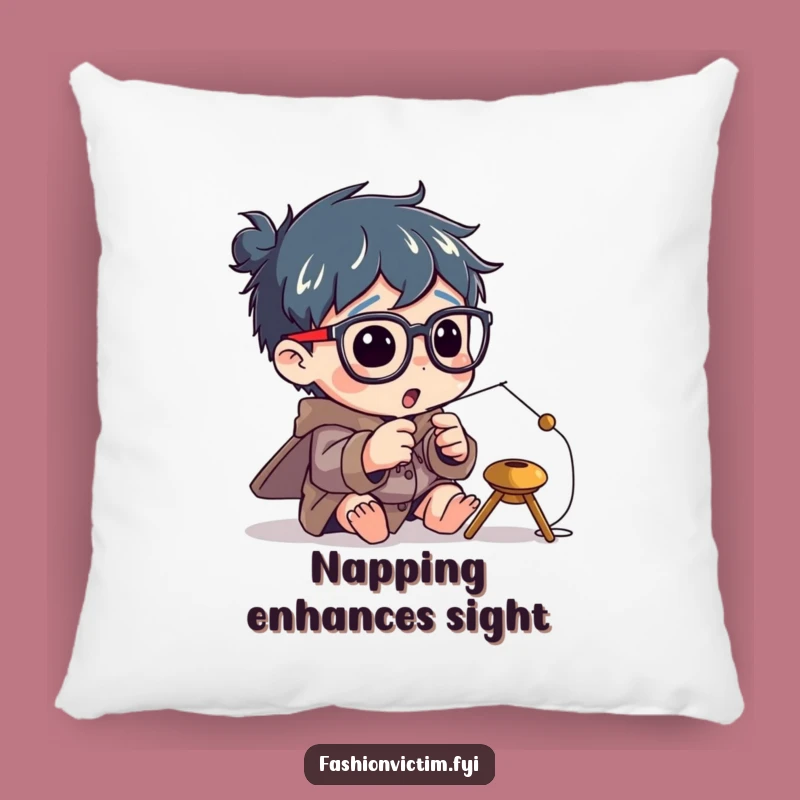 Funny Needle Threading Pillow: Cozy Comfort for Focused Minds!