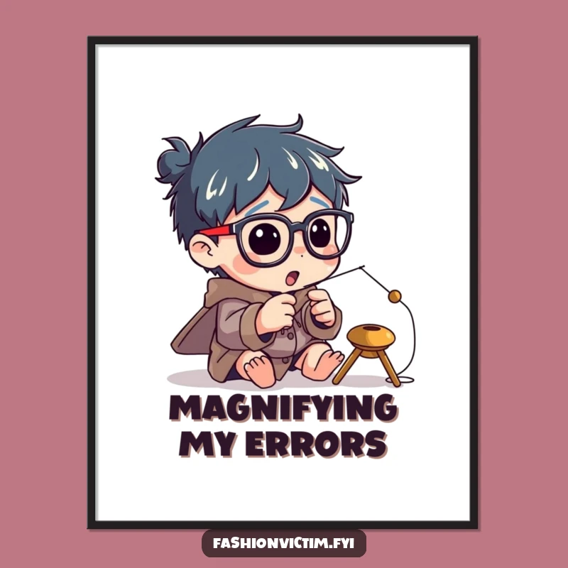 Funny Needle Threading Digital Art: Instant Focused Humor!