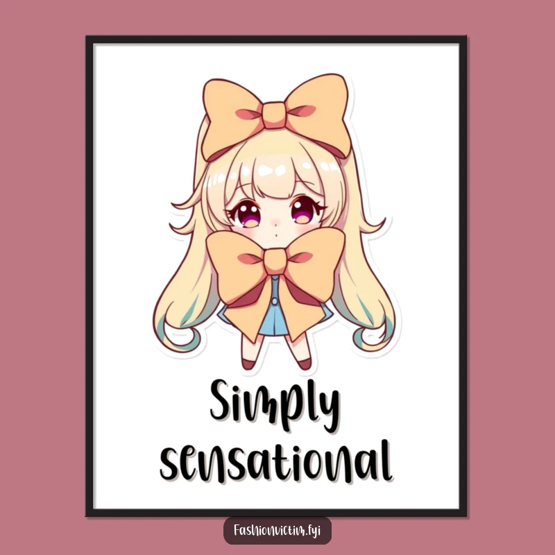 Funny Dramatic Bow Digital Art: Instant Theatrical Flair!