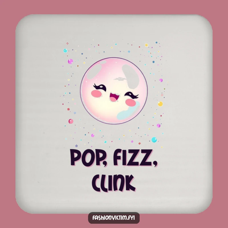 Funny Bubble Pop Coaster - Sparkling Table Protection Gift