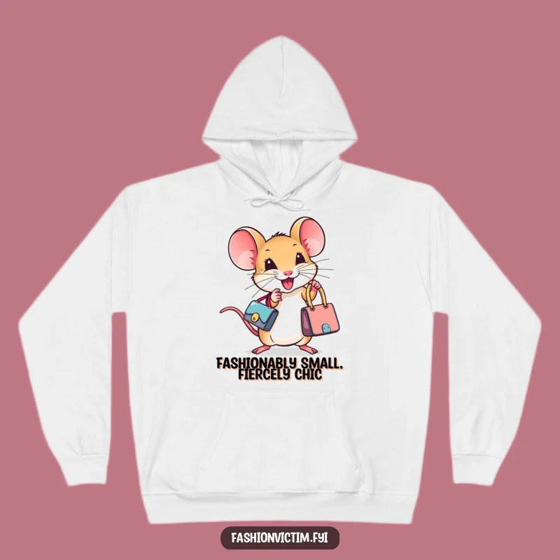 Cozy Funny Tiny Mouse Designer Handbag Hoodie: Warmth and Whimsy for All