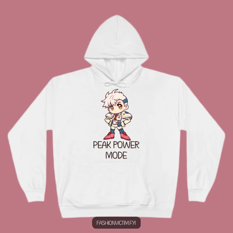 Funny Hoodie: Confident Power Pose Character, Cozy and Hilarious Gift for Trendsetters