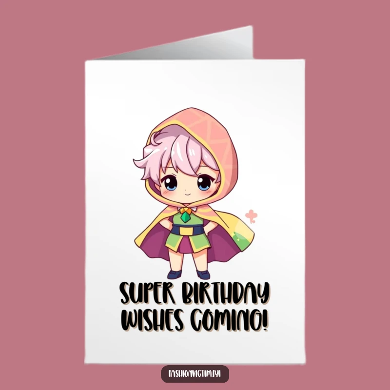 Free Printable Birthday Card: Superhero Cape Downloadable Gift for the Bold!