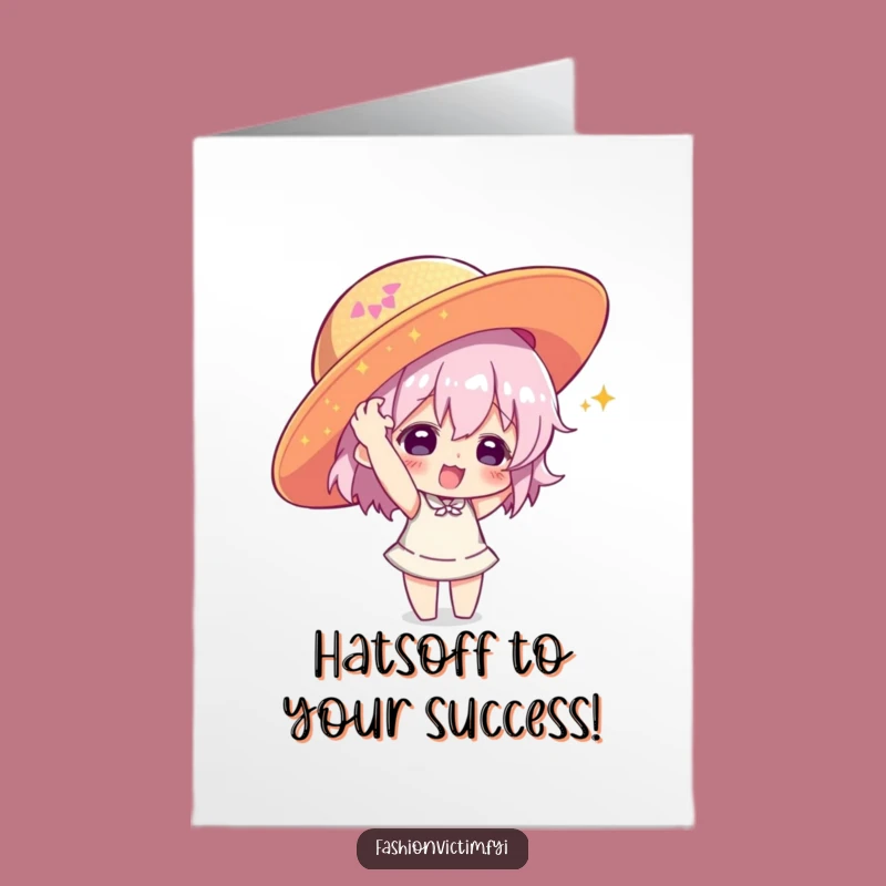 Free Printable Congrats Card: Big Hat Fun - Hilarious DIY!