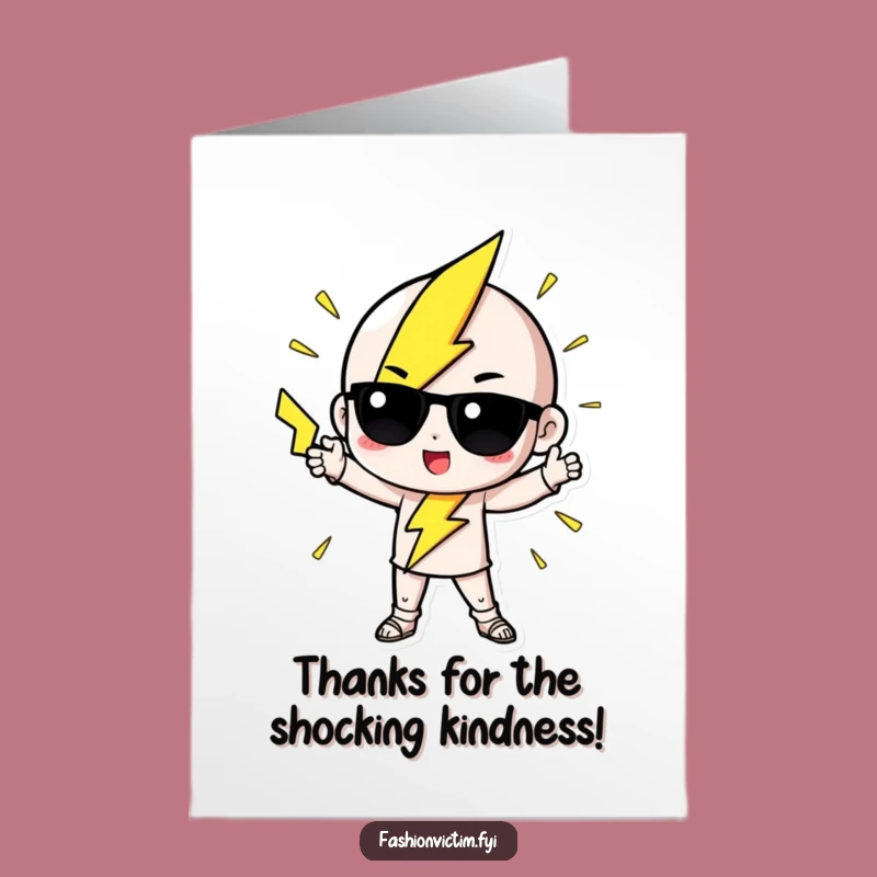 Thanks a Bolt! Free Printable Card for Electrifying Gratitude