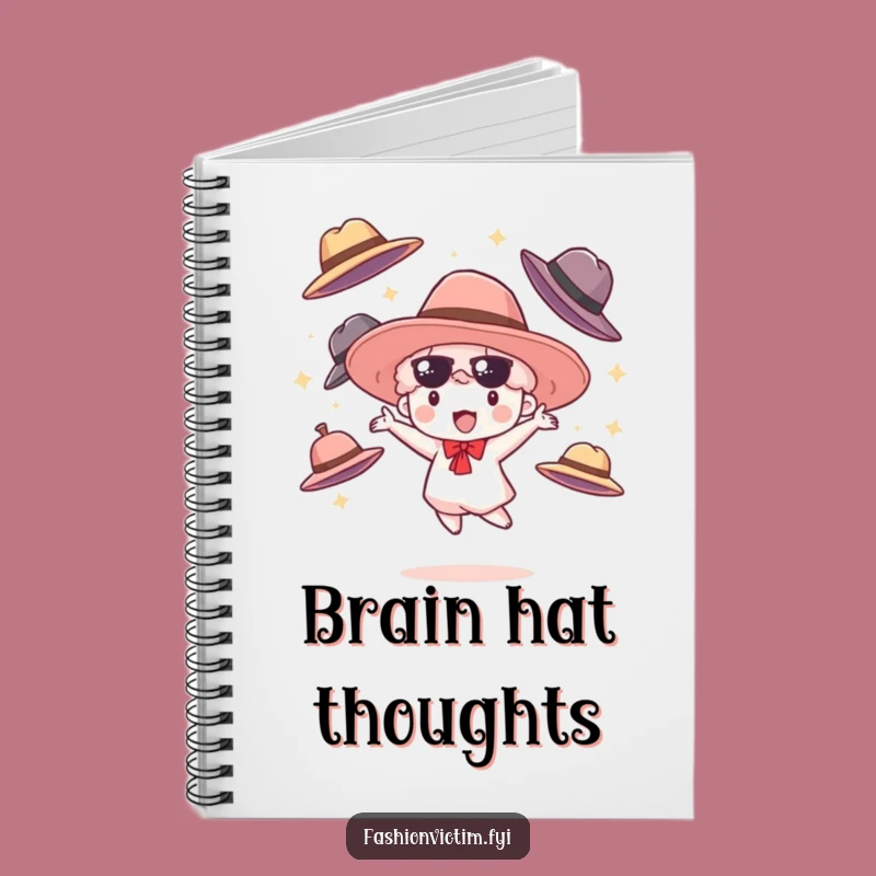 Funny Hat Juggler Notebook: Jot Down Ideas with Quirky, Humorous Flair