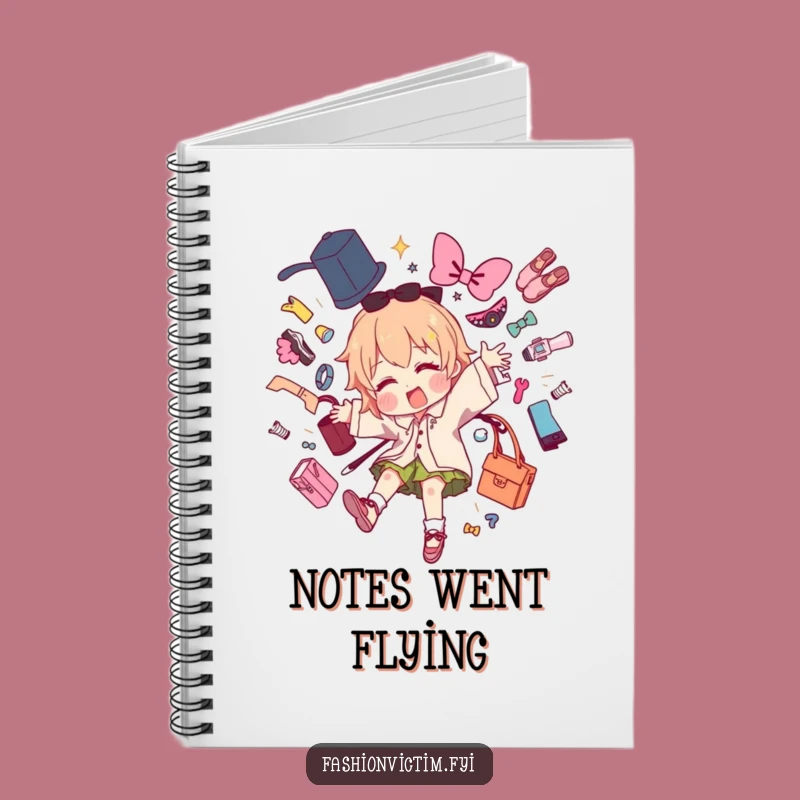 Funny Fashion Mishap Notebook: Design Disaster Ideas, Perfect Journal for Creatives