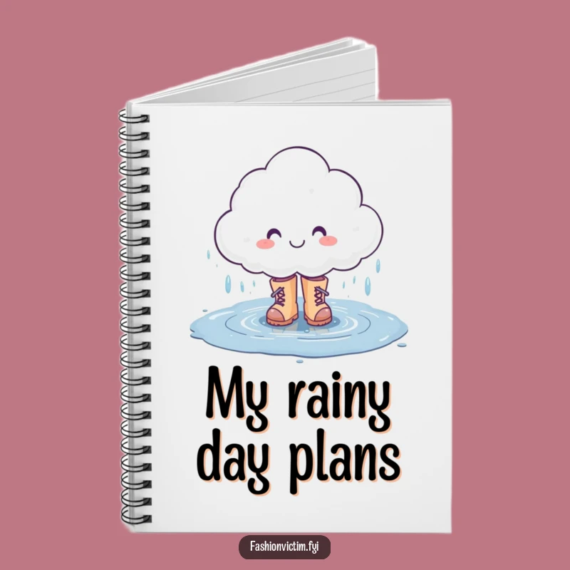 Funny Rain Cloud Notebook: Hilarious Journal for Cheerful Ideas Gift