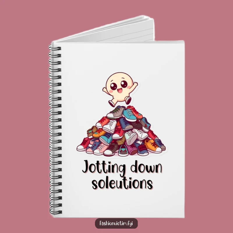 Funny Shoe Jumper Notebook: Quirky Journal, Ideal Funny Gift for Collectors