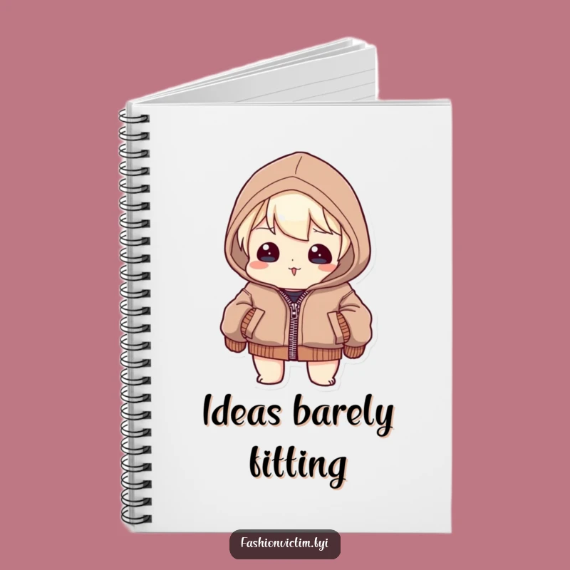 Funny Notebook: Tight Jacket Character, Note-Taking Fun for a Hilarious Gift