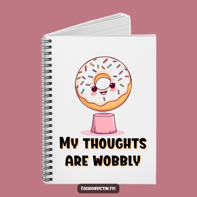 Funny Dramatic Donut Notebook: Jot Down Ideas with Theatrical Flair
