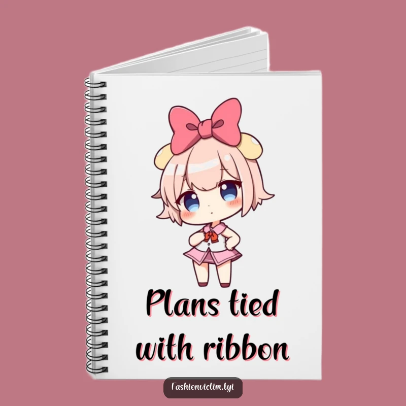 Funny Confident Bow Girl Notebook: Jot Down Ideas with Sass!