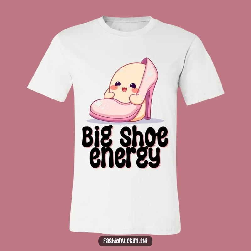 Funny Sparkly Shoe T-Shirt: Wear Your Love for Fabulous Footwear