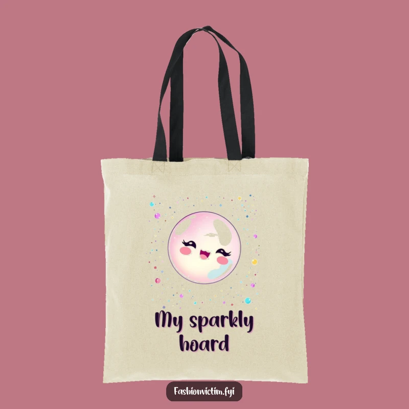 Funny Bubble Pop Tote Bag - Sparkling Carryall Gift