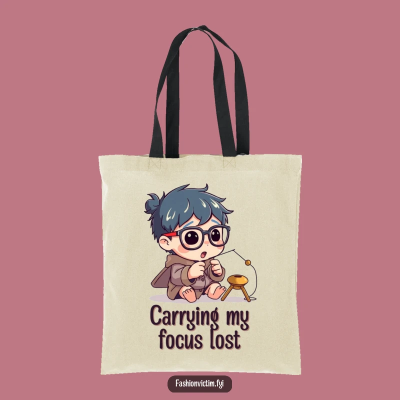 Funny Needle Threading Tote Bag: Carry Your Projects with Style!